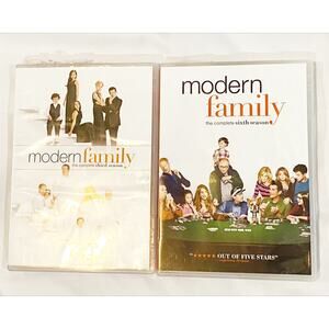 Modern Family seasons 3 and 6 bundle of two DVDs full disc set